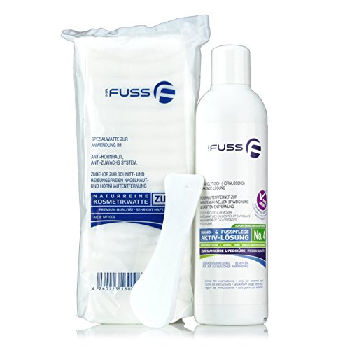 Hornhautentferner Mr. Fuss Lösung No. 4 - schnell erweichend - 250ml Plus Pack