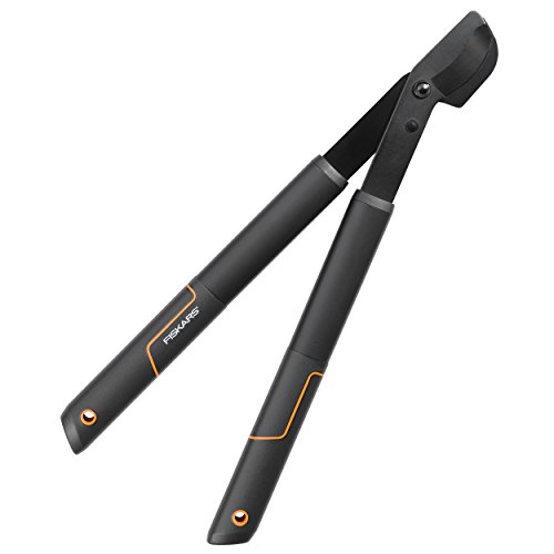 Fiskars SingleStep Bypass-Astschere für frisches Holz, Antihaftbeschichtet, Gehärteter Präzisionsstahl, Länge 50 cm, Schwarz, L28, 1001432