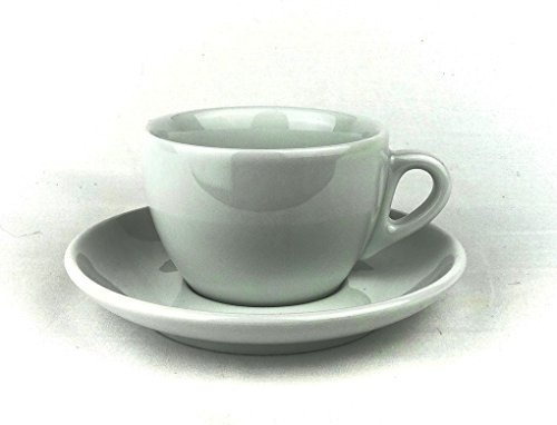 Italienische Cappuccinotasse »Verona« von Moka Consorten, handgemacht (6 Tassen & Untertassen)