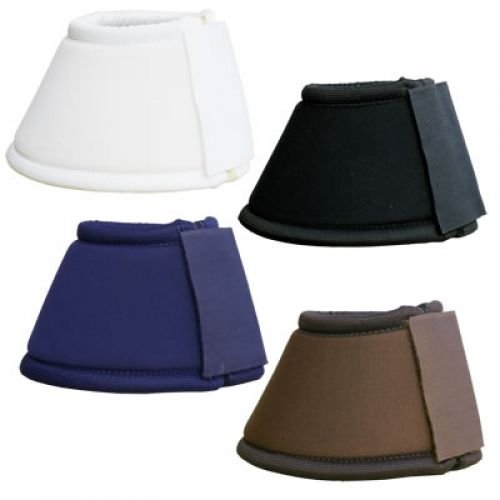 Euroriding Hufglocken Neopren Klettverschluss Größe XL, Farbe Schwarz