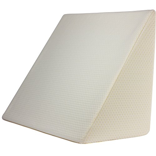 PUROVI Keilkissen für Bett und Couch | Rückenstütze | Lesekissen | Lendenkissen | Das perfekte Sofa Kissen