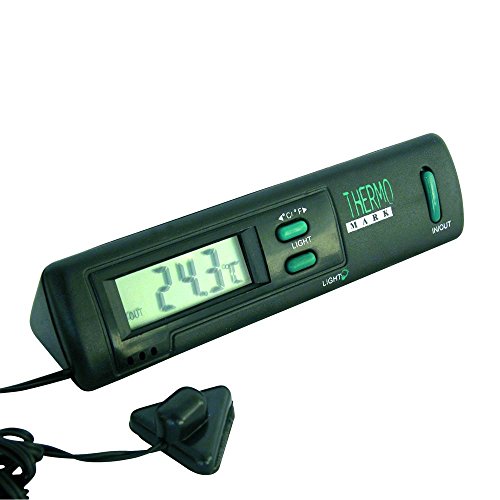 Carpoint 1121211 Innen/aussen Thermometer schwarz