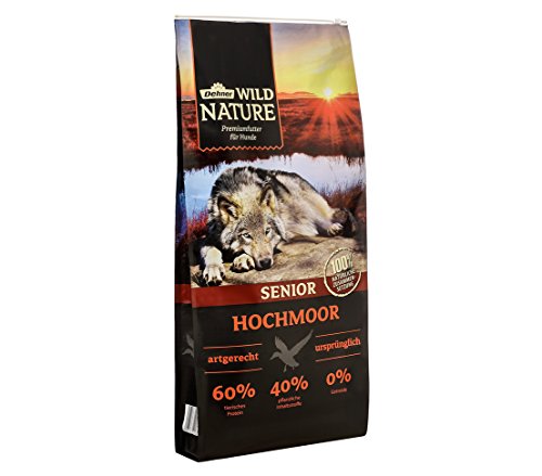 Dehner Wild Nature Hundetrockenfutter Senior, Hochmoor, 12 kg