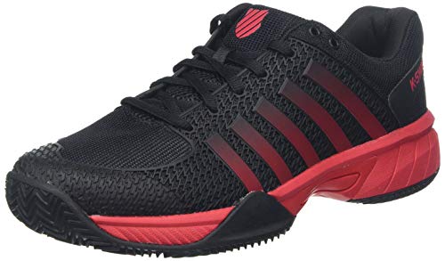 K-Swiss Performance Herren Express Light HB Tennisschuhe, Schwarz (Black/Lollipop/White 071-M), 42 EU