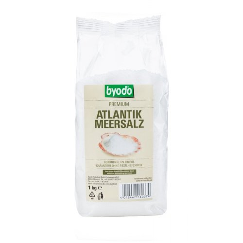Byodo Atlantik-Meersalz fein 1000 gr