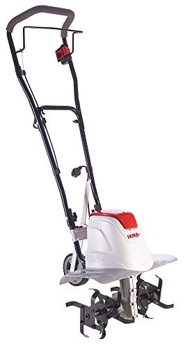 IKRA Elektro Bodenhacke Kultivator FEM 1500, flexible Arbeitsbreite von 17-45cm, Arbeitstiefe bis zu 23cm, starke 1500 W, ergonomisch und klappbar