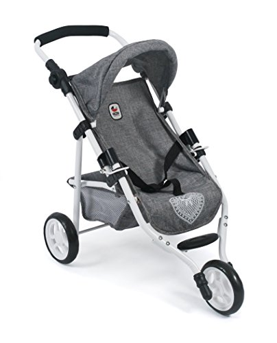 Bayer Chic 2000 612 76 Jogging Buggy Lola, Puppenwagen, Jeans grau