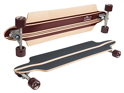 HUDORA Longboard Big Rock - ABEC 7 - Skateboard - 12805