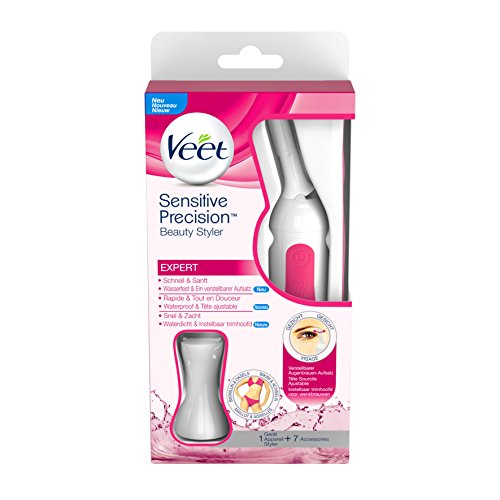 Veet Sensitive Precision Expert - Beauty Styler, Präzisions-Trimmer für Gesicht und Körper