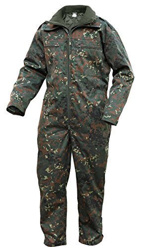 Brandit Panzerkombi mit Futter, Gr.XL, flecktarn