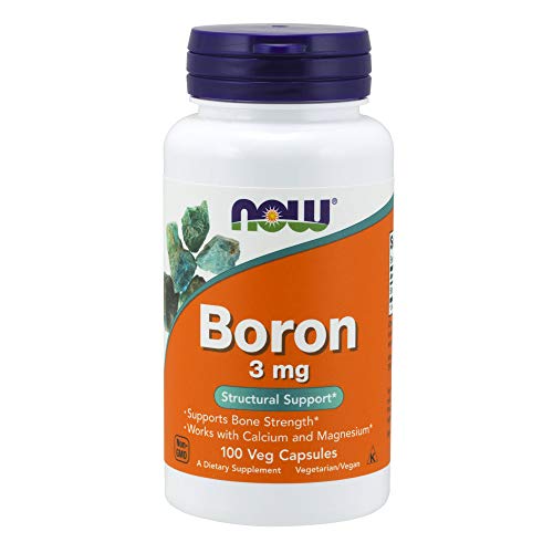 Now Foods Boron 3 mg 100 capsules