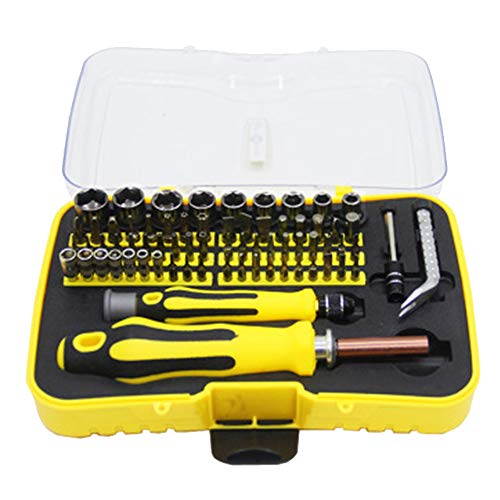 GCLGL Werkzeugkoffer 71-Teiliger Professioneller Magnetischer Schraubendreher-Satz, Präzisions-Schraubendreher-Satz, Zubehörsatz Für Elektronikreparaturwerkzeuge