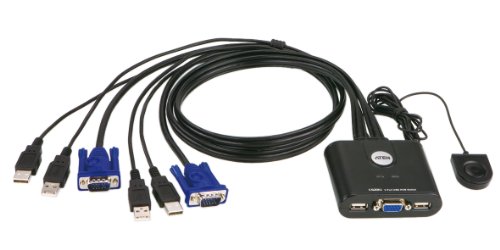 Aten CS22U-AT CS22U 2-Port USB VGA KVM Switch