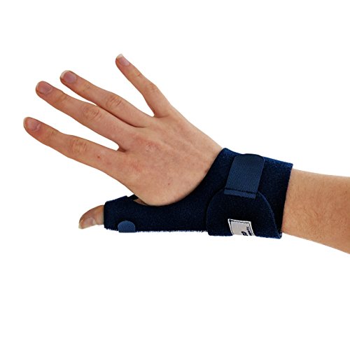 Actesso Bleu Daumenschiene daumen bandage. Daumen orthese für Zerrung und Verstauchung des daumens, De Quervain und Sehnenscheidenentzündung - Einheitsgröße Links oder Rechts (Rechts)