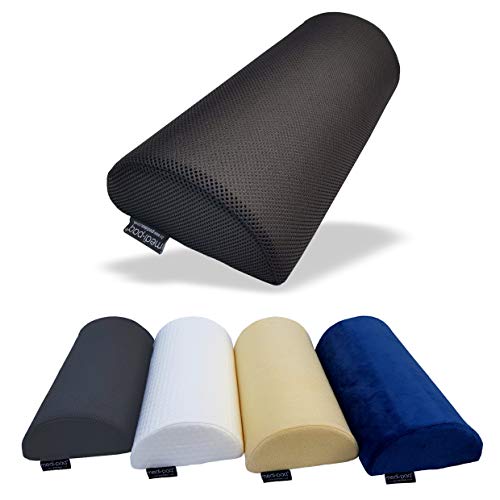 Medipaq Das Original Halbmond-Kissen aus Memory-Schaum, weich, aber fest, D-Form, für Nacken, unteren Rücken, Knie, Beine, Füße praktisch jede Position.