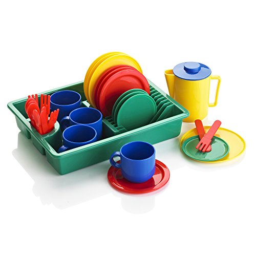 KiddyPlay - Geschirrset zum Spielen - 29 Teile