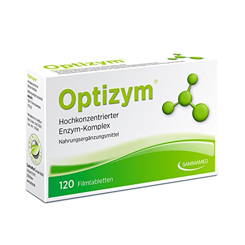 Optizym - Hochkonzentrierter Enzymkomplex mit einzigartiger 6-fach Kombination - Stark gegen Schmerzen, Entzündungen & Gelenkbeschwerden (120 Filmtabletten)