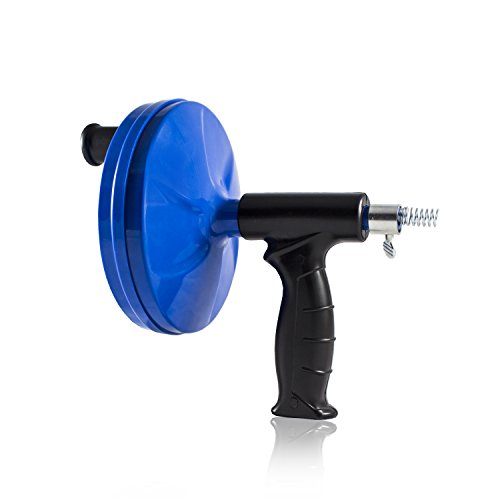 nirox N3104 Rohrreinigungswerkzeug, 7,6m x 6mm, ausziehbare Rohrreinigungsspirale für Siphon & Abfluss in Bad oder Küche