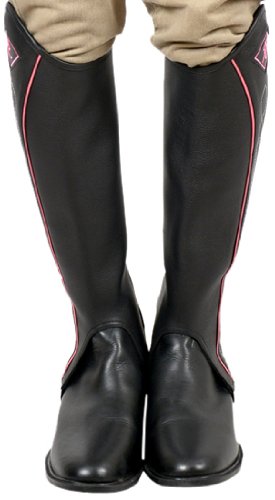 Riders Trend Damen Reiterchaps Schöne Vollnarbenleder Chaps - Gaiter Amara Gefüttert XS