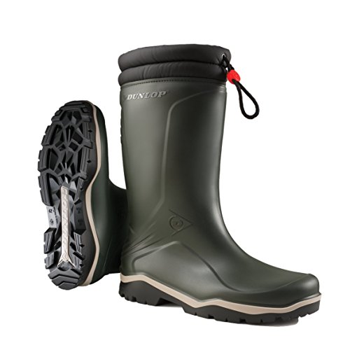 Dunlop K486061 GEV.LRS.BLIZZ GROEN 47, Unisex-Erwachsene Halbschaft Gummistiefel, Grün (Grün(Groen) 08), 47 EU