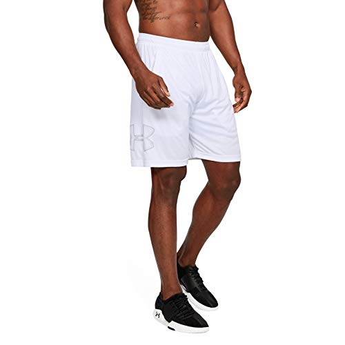 Under Armour Herren UA TECH GRAPHIC SHORT, Weiß (100), MD