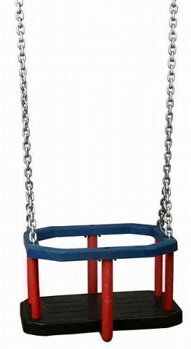 Loggyland Baby Schaukelsitz aus Gummi mit Kettensatz