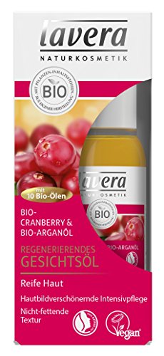 lavera Regenerierendes Gesichtsöl ∙ Intensivpflege mit 10 Bio Ölen ∙ Nicht fettende Textur ∙ Reife Haut ∙ vegan  Bio Pflanzenwirkstoffe  Naturkosmetik  Natural & innovative  Gesichtspflege 1er Pack (1 x 30 ml)