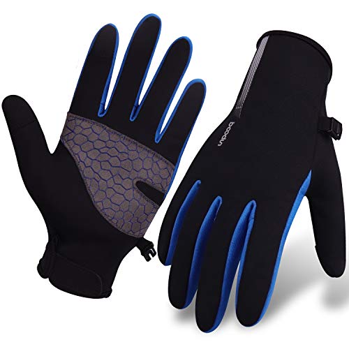 boildeg Fahrradhandschuhe Winter Touchscreen Handschuhe Wasserdicht und Winddicht rutschfest Winterhandschuhe Sporthandschuhe Für Herren und Damen