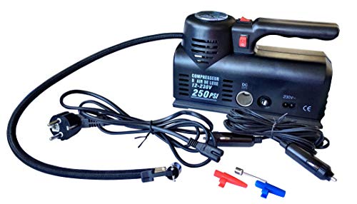 Haukka 702701 Mini Kompressor Auto DC 12V AC 110V/230V
