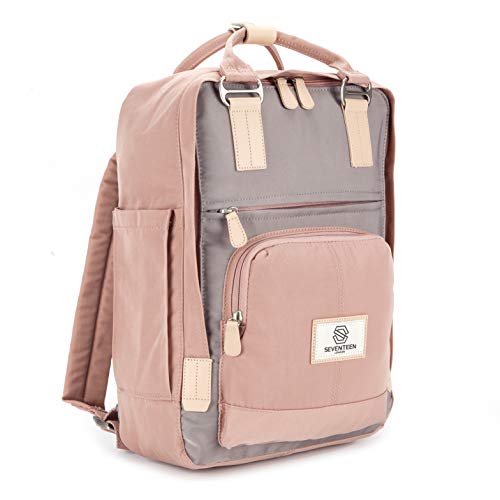 SEVENTEEN LONDON - Moderner, einfacher und Unisex 'Hackney' Rucksack mit einem klassischen Design im Skandi-Stil - perfekt für 13-Zoll-Laptops