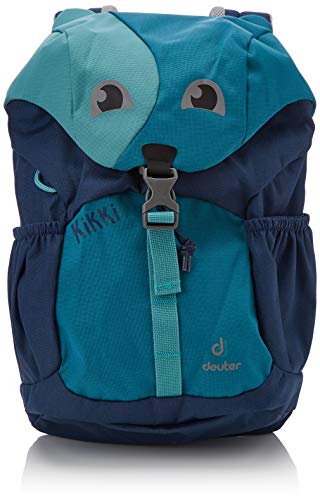 Deuter Kinder Kikki Rucksack, Petrol-Midnight, 36 x 20 x 16 cm, 8 L