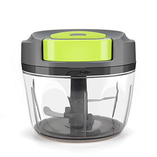 kilokelvin Gemüseschneider Gemüse Zerkleinerer Zwiebelschneider / Manuell Hacken / Schneiden / Mischen / Frischhalten(750ML)