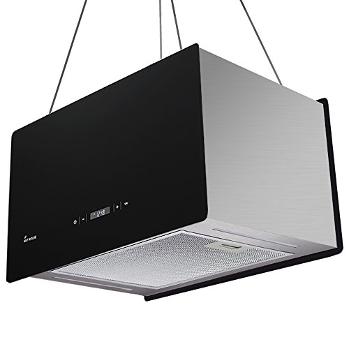 Dunstabzugshaube Inselhaube 60cm / extra leise / LED Beleuchtung / Touch Select / CUBE60S / KKT KOLBE