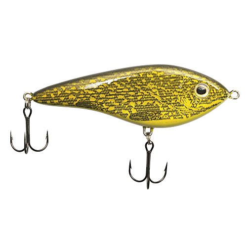 Westin Swim Suspending 10cm 32g - Jerkbait zum Spinnfischen, Wobbler zum Jerkbaitangeln, Hechtköder, Jerkköder zum Spinnangeln, Farbe:Natural Pike