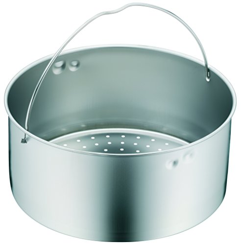 WMF Schnellkochtopf Einsatz, Dünsteinsatz, gelocht, für Ø 22 cm, Cromargan Edelstahl, spülmaschinengeeignet