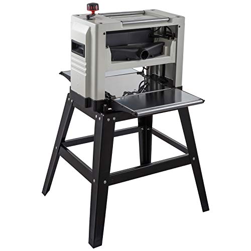 VEVOR 12.5 Zoll Portable Thickness Planer 1800W Dickenhobelmaschine Abricht und Dickenhobel hobelmaschine holzbearbeitung Dickenhobel Thicknesser mit Ständer (12.5 Zoll)