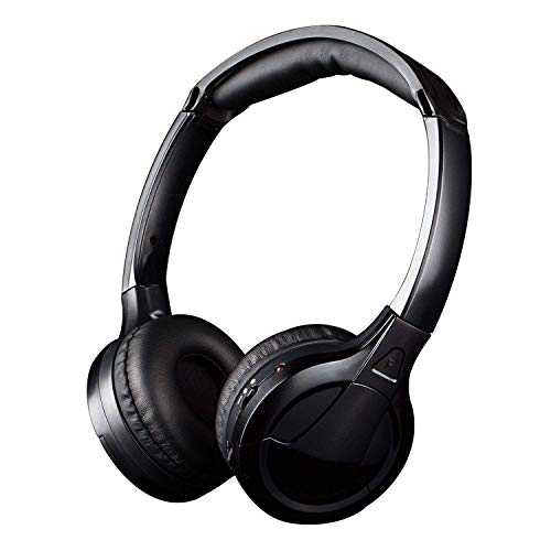 Kabelloser Kopfhörer [ Null Latenz], Jelly Comb Drahtloser HF-Stereo Over-Ear Kopfhörer/Funkkopfhörer/On-Ear Funkkopfhörer/TV-Kopfhörer, Schwarz