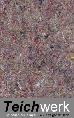 Teichvlies Schutzvlies 500 g/qm - Gartenteichvlies