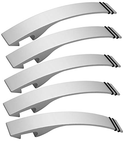 REFLECTS Flaschenöffner Aluminium mattsilber Kapselheber elegant Silber 5er Set