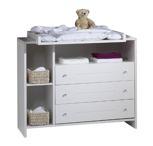 Schardt Eco Stripe Wickelkommode mit Wickelaufsatz