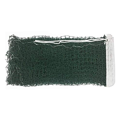 Aoneky Badminton Net, Volleyball- und Tennis- Netz, Federballnetz & Trainingsnetz, dunkelgrün