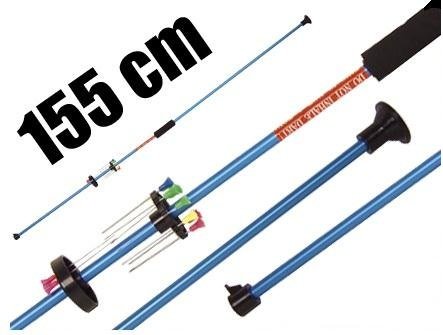 Zerlegbares Sport ALU G8DS Präzisions Blasrohr +12 Dart Pfeile 155cm