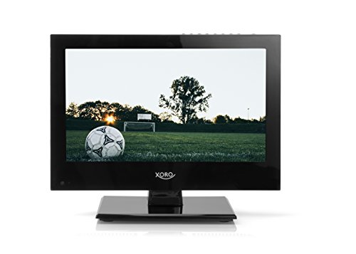 Xoro HTL 1346 33,78 cm (13,3 Zoll) LCD Fernseher (FullHD, Triple Tuner DVB-S2/T2/C, H.265/HEVC-Decoder, Mediaplayer, USB 2.0, PVR Ready, Timeshift, 12V)