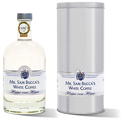 von Have Mr. Sam Bucca's White Coffee Liqueur in Geschenk-Dose (3 x 0.5 l)