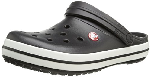 Crocs Crocband, Unisex - Erwachsene Clogs, Schwarz (Black), 43-44 EU