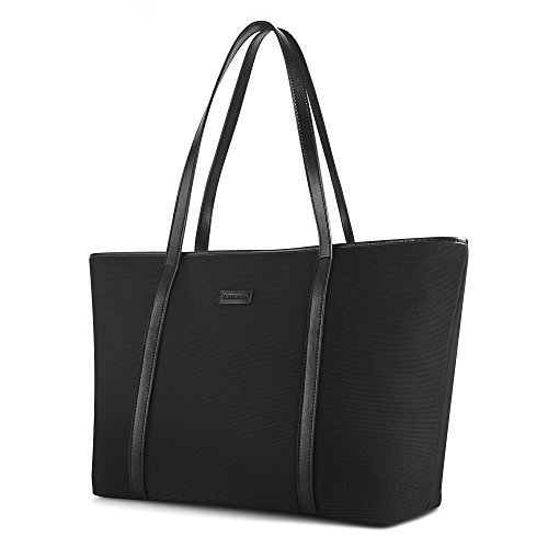 CHICECO Nylon Arbeit Shopper Tasche Handtasche Damen - Schwarz