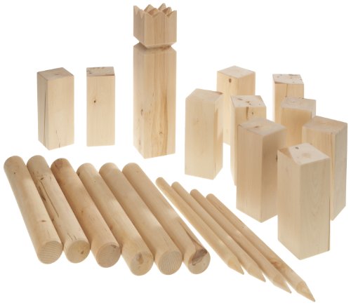 Carromco 07711 - Wikinger Schach Basic, Birkenholz