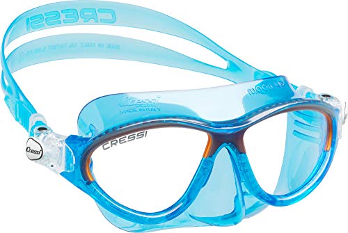 Cressi C/Set Moon Kid und Top Colorama Kinder Schnorcheln