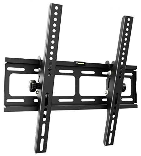 RICOO Wandhalterung TV Neigbar Fernseher Halterung R09 Universal Wandhalter LCD Fernsehhalterung Halter Flachbildfernseher 76-165 cm/ 30'-65' Zoll / VESA 200x200 400x400 / Schwarz