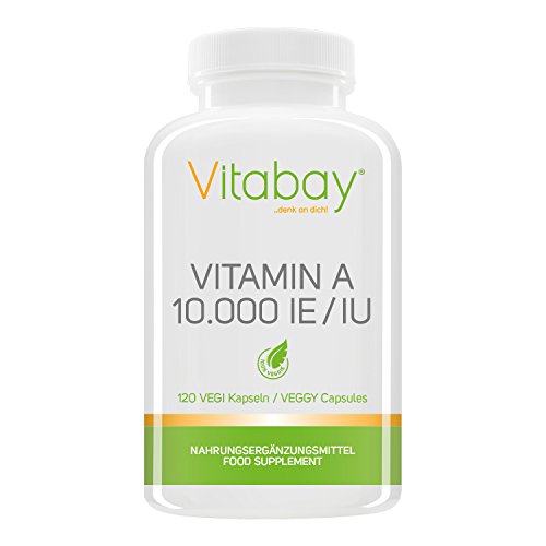 Vitabay Vitamin A 10.000 IE - 120 Vegi Kapseln